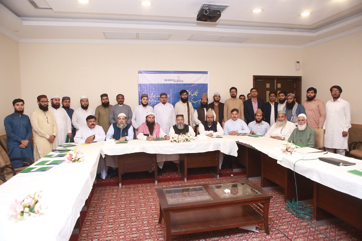 SFJPK's tweet photo. Its our collective responsibility to contribute for #ChildPortection said by renowned religious leaders of different faiths during a dialogue. A step ahead to include religious leaders in efforts for ending violence against children #EndViolence @GOPunjabPK @SarahAhmad_PTI https://t.co/WK0xI7NSqI