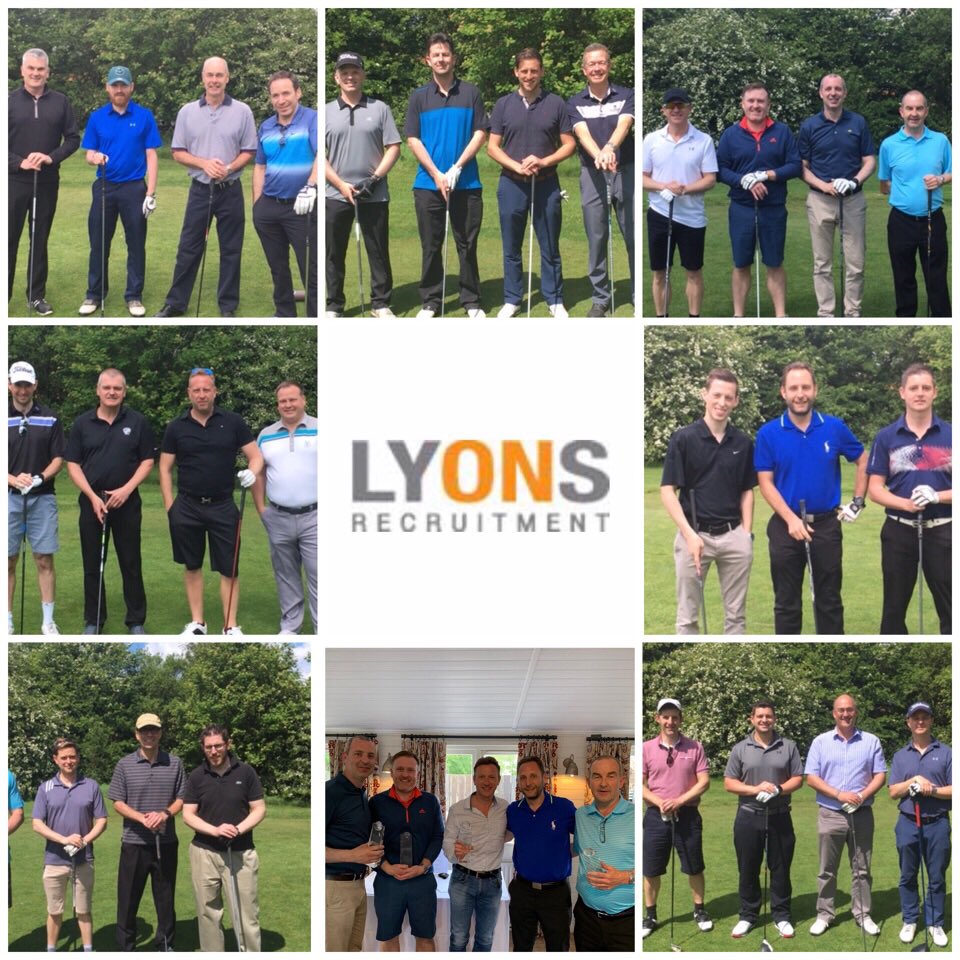 Thanks to all 28 guests for attending yesterday’s 4th annual Lyons Recruitment Golf Day at Rudding Park.