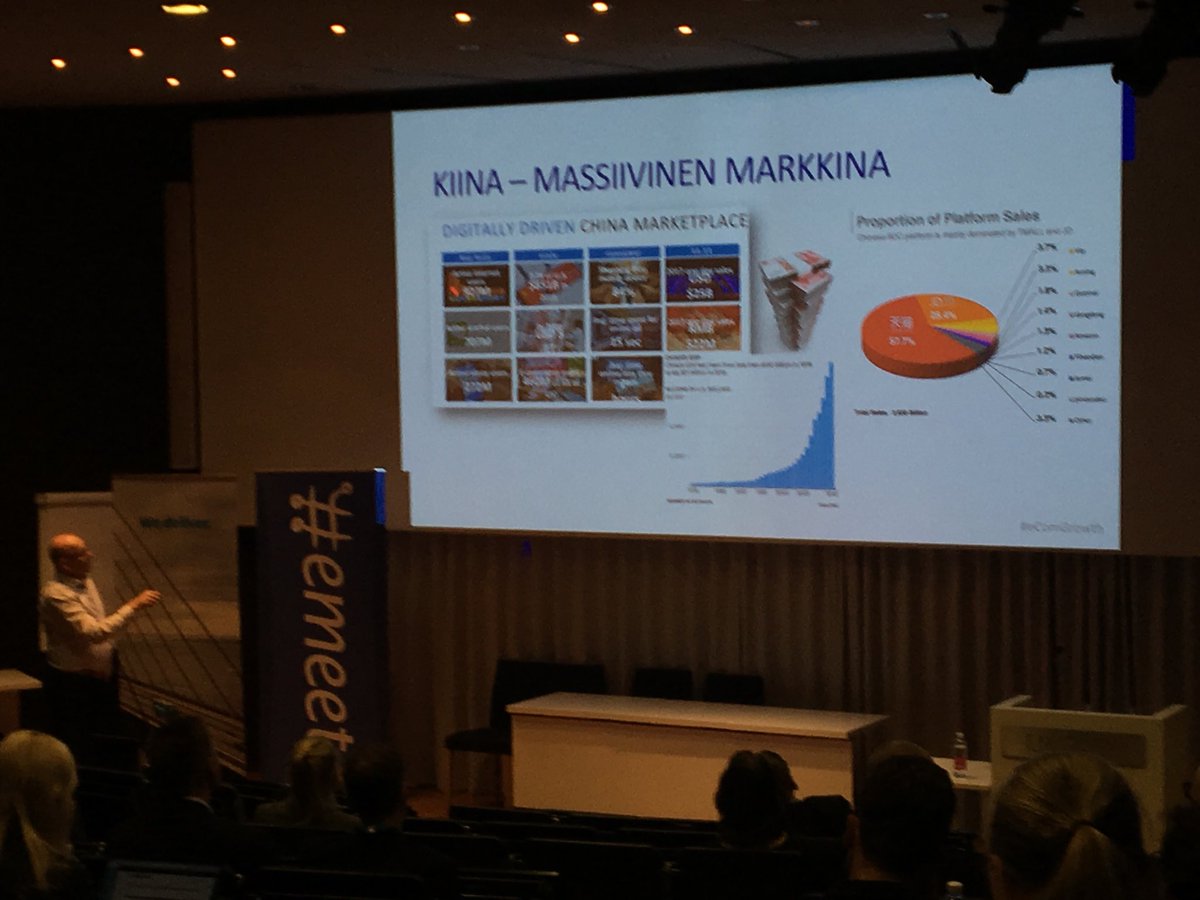 #emeetnordic goes on! ⁦<a href="/parsama/">Leevi Parsama</a>⁩ tells about China eCom market and its huge opps.  #verkkokauppa #digitalcommerce #ecomgrowth ⁦<a href="/ecomgrowth_fi/">eComGrowth</a>⁩