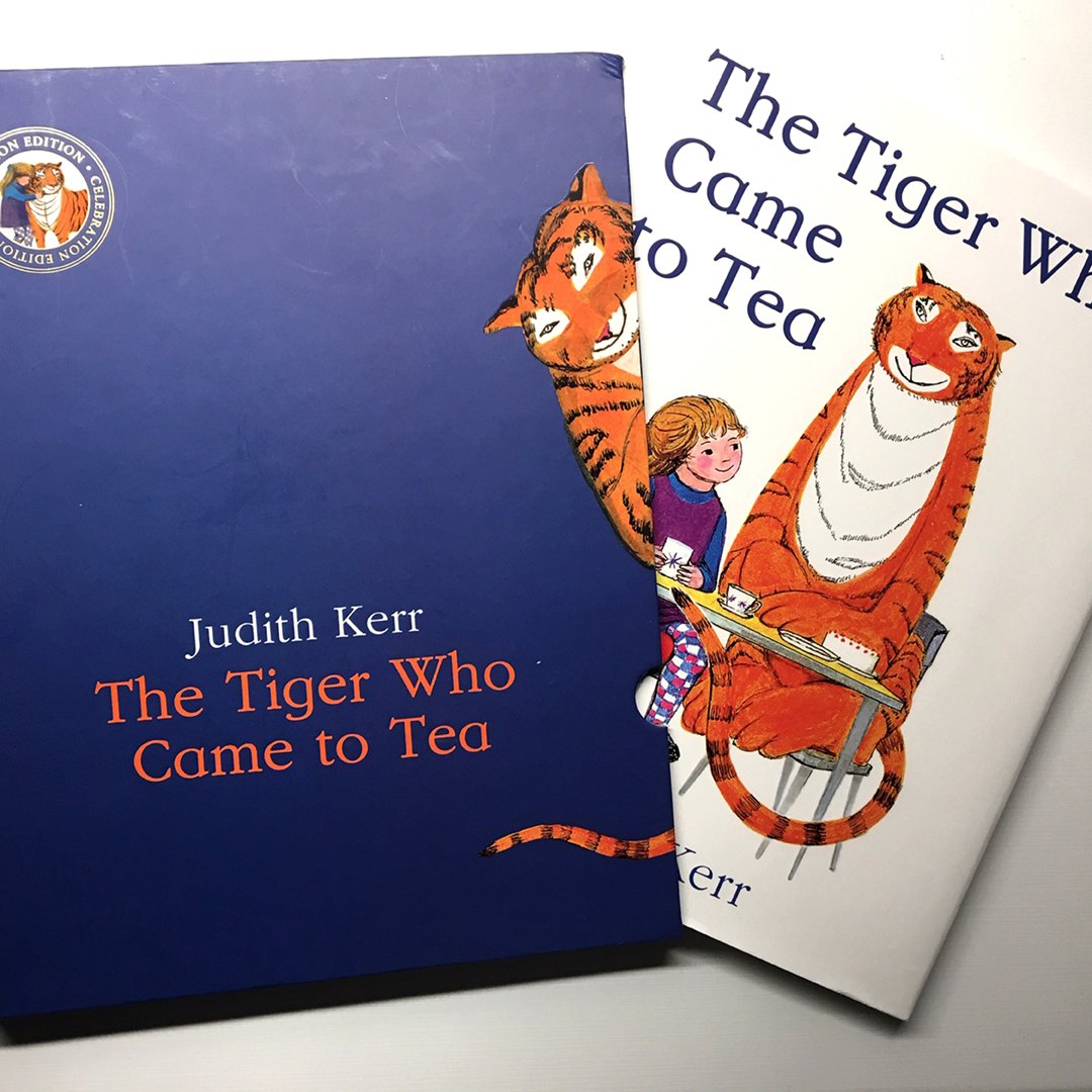 Very sorry to hear that Judith Kerr OBE has passed away aged 95. She entertained children worldwide with her wonderful inspiring stories and illustration. ‘Mog’, ‘The Tiger Who Came To Tea’ delightful.
