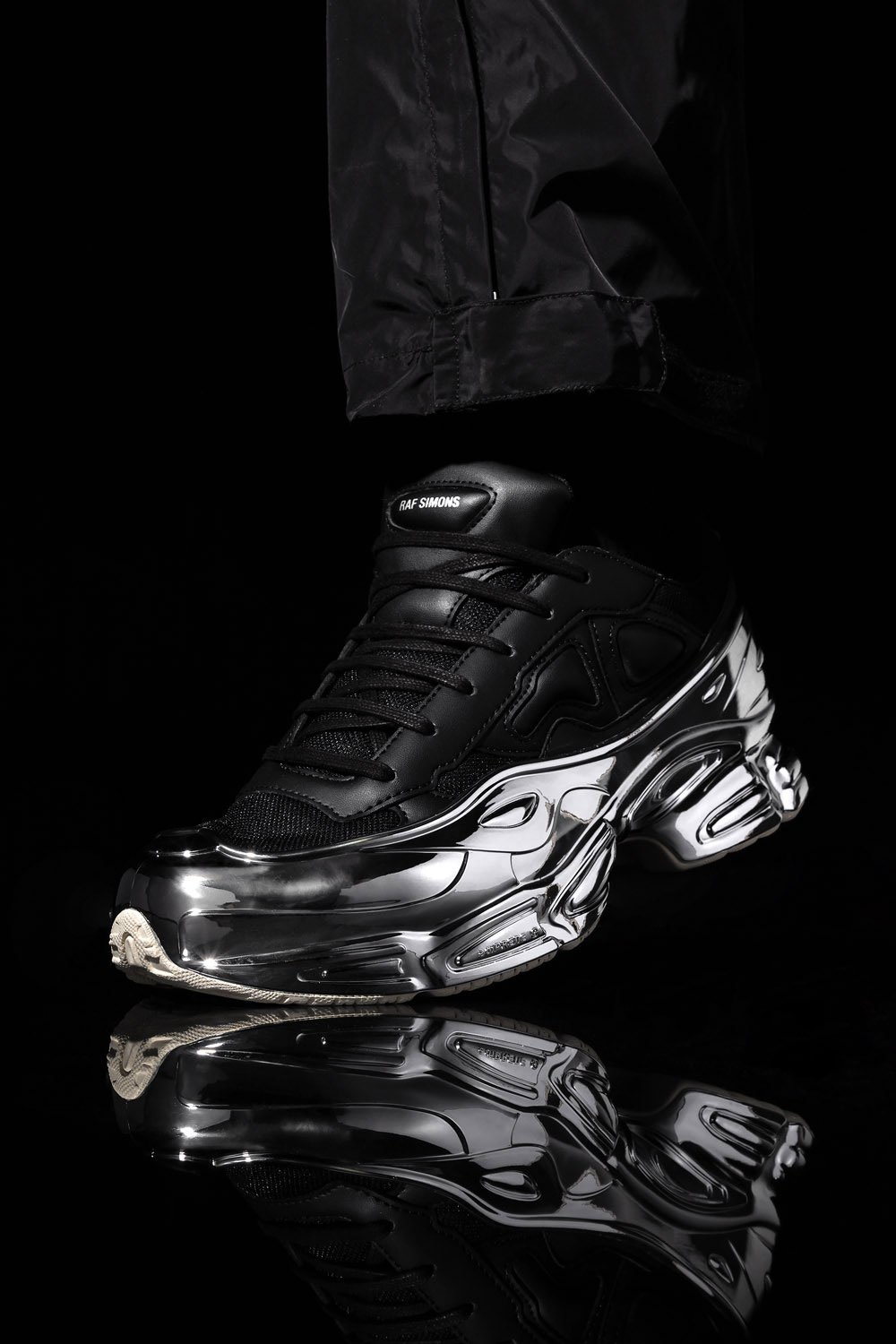 black and chrome raf simons