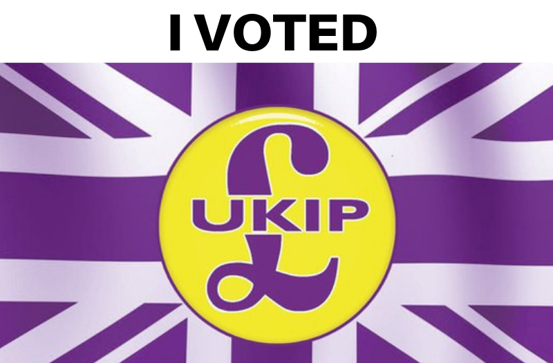 UKIP's tweet photo. Change your profile pics to this image today! If you love your country and believe in democracy, send a PURPLE message to the establishment! https://t.co/5GVDKhBnZR