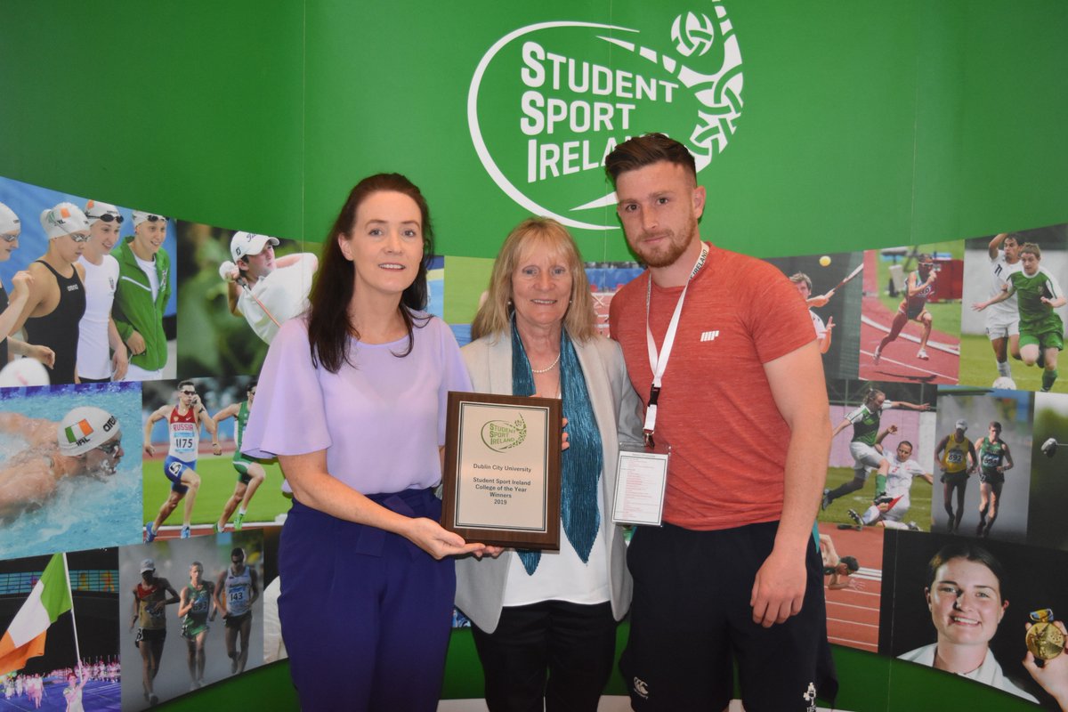 Congratulations to <a href="/DCUSportsWellbe/">DCU Sports & Wellbeing</a> the 2019 <a href="/StudentSportIrl/">Student Sport Ireland</a> Sports College of the Year #SSINetwork2019 #CantSeeCantBe