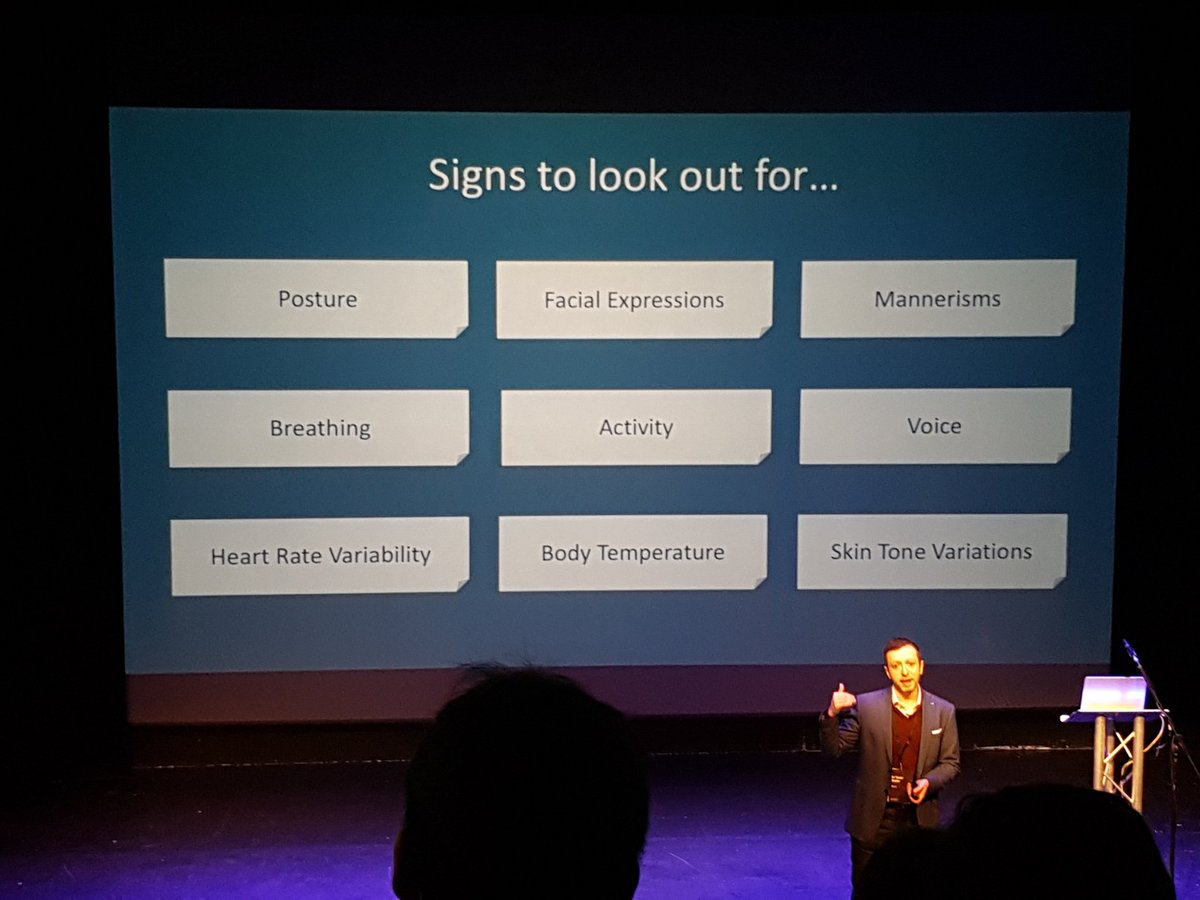 Early signs to look out for to spot mental health issues. As someone with moderate anxiety and depression please feel free to observe my posture and mannerisms, but unless I know you VERY well, my heart rate and body temperature are off limits. #WXG7