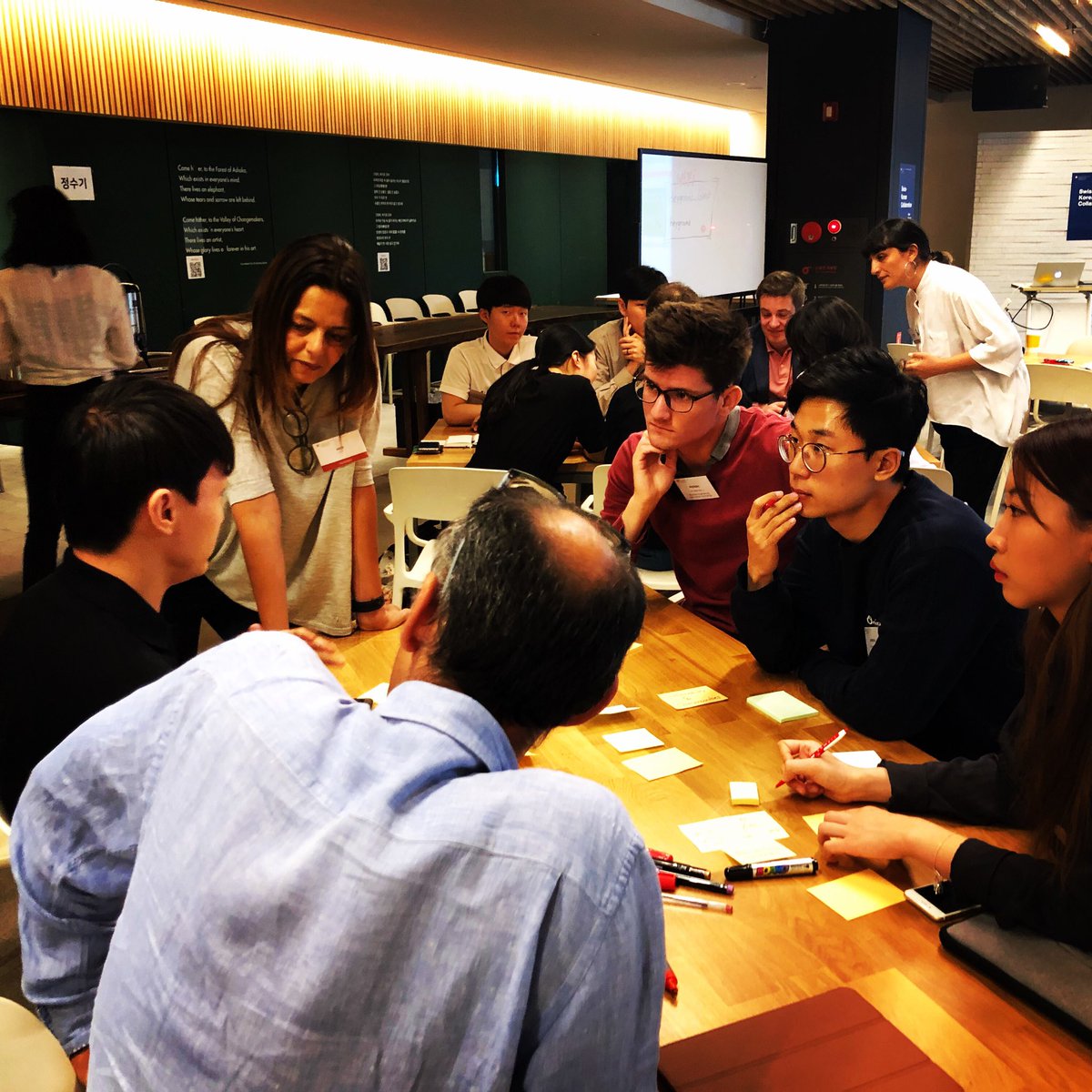 omcoree's tweet photo. Another great #LiftLabSeoul, a 1-day creativity sprint open to participants to leverage technology and co-create new ideas or ventures to serve the #SDG goals. With @jhmorin @abiroreibi @LIFTconference #innovation #seoul #korea https://t.co/aMuxwygjBL