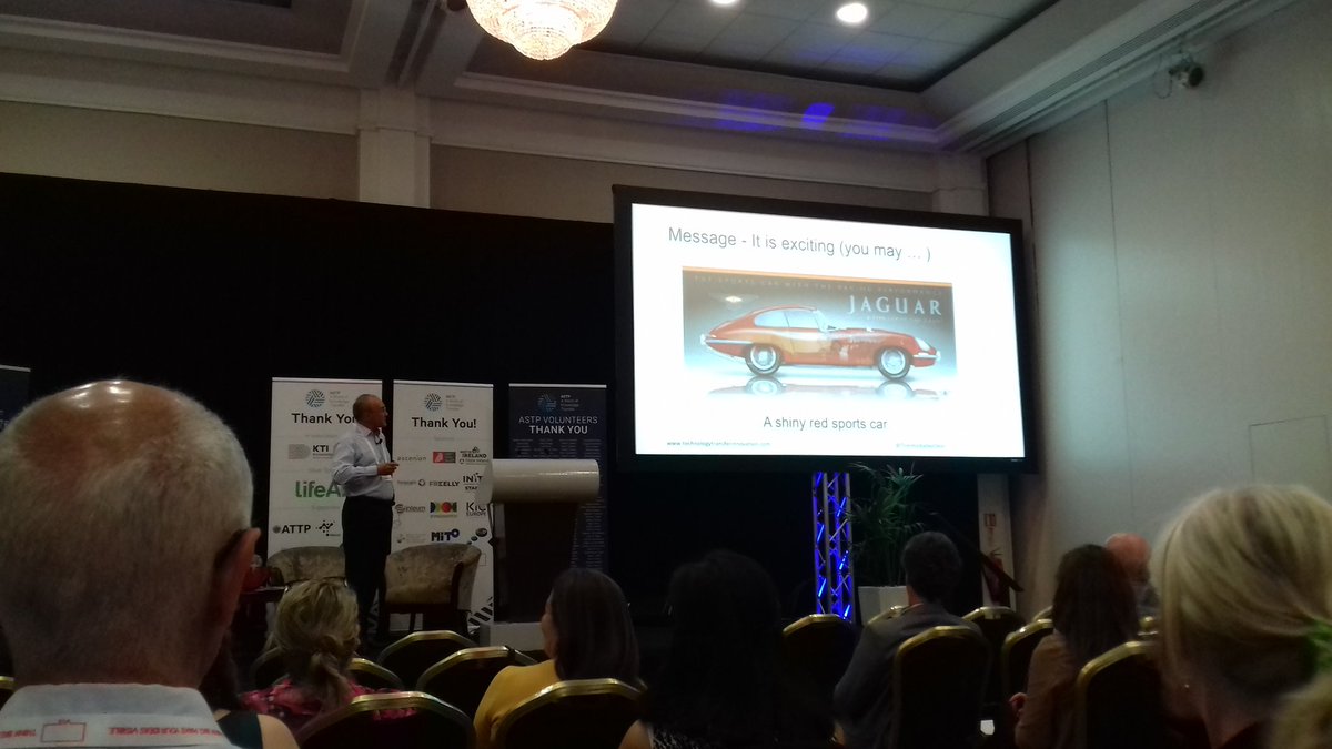sandraaresta's tweet photo. Great talk at #astp19 by @TomHockadayOxon on Internal Marketing for KTOs https://t.co/aNcvgMKQy2