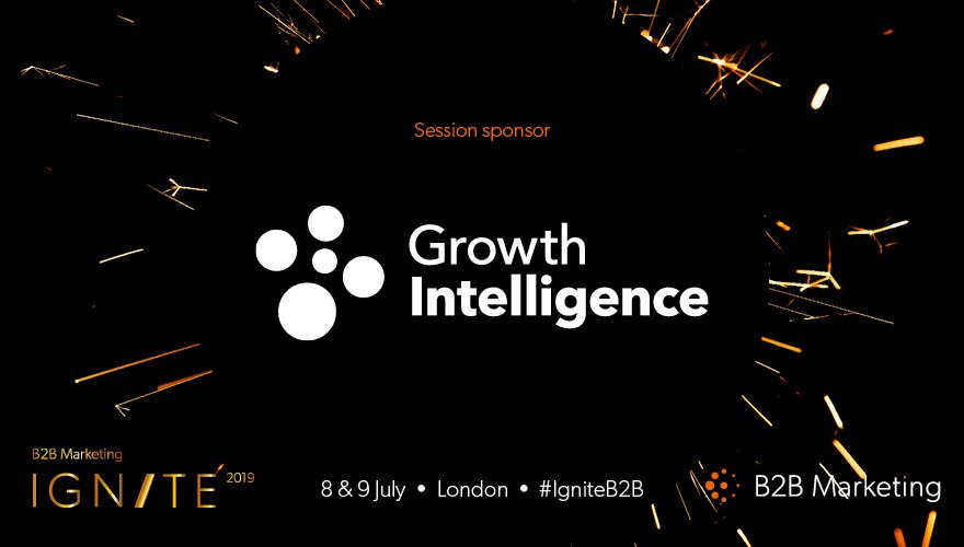 We're pleased to welcome award-winner's, <a href="/gi_platform/">Growth Intelligence</a>, as session sponsors to #IgniteB2B on 9 July <a href="/TheBDC/">Business Design Centre</a>

bit.ly/2JJ8lrU
