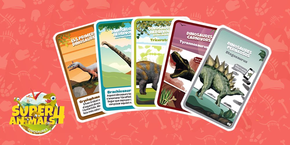 Condislife's tweet photo. Descobreix totes les categories de #dinosaures que pots trobar a #SuperAnimals4!🦖🦕
👉Cada una té un color diferent i #curiositats molt interessants. No te'n deixis cap!🦖🐾👀
Descobreix-les tots a l'àlbum!🤠
#SuperAnimals #CondisSuperAnimals #CondisSuperAnimals4 https://t.co/JIACgffV7D