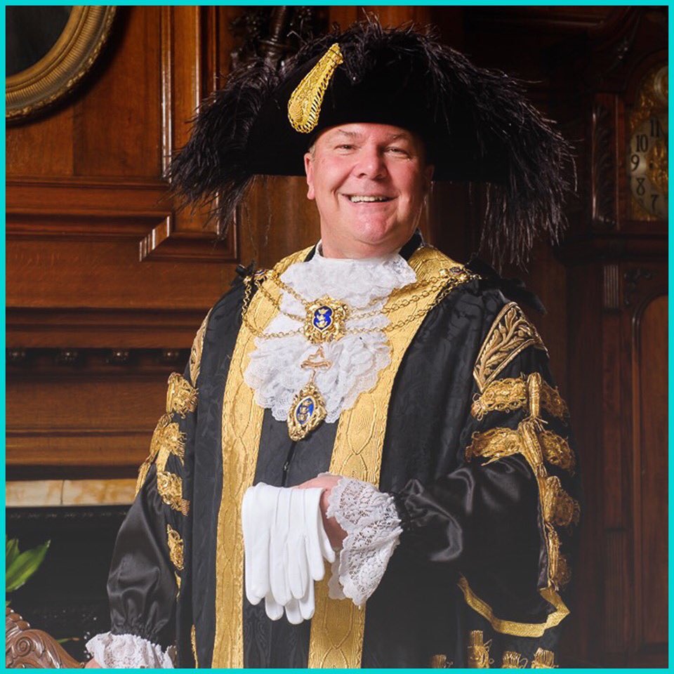 Cllr Steve Wilson has today become the 107th Lord Mayor of Hull &amp; Admiral of the Humber. Steve is the city’s first openly gay Mayor in a same-sex marriage. <a href="/prideinhull/">Pride in Hull</a> have described it as a true milestone in the city. @stevenwilson140’s Consort is his husband Karl Hudder.