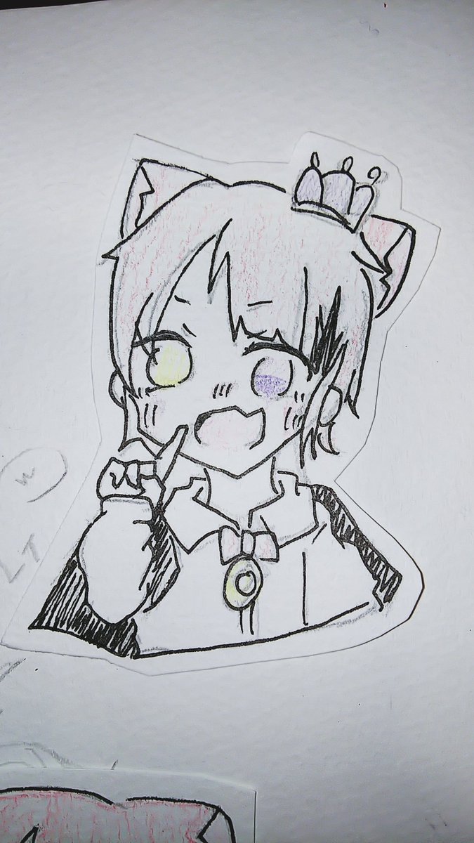 莉犬くん描いてみた