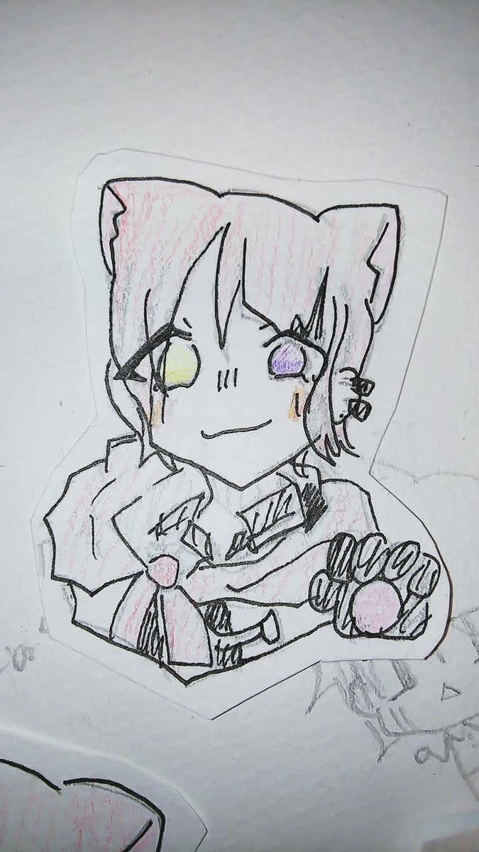 莉犬くん描いてみた