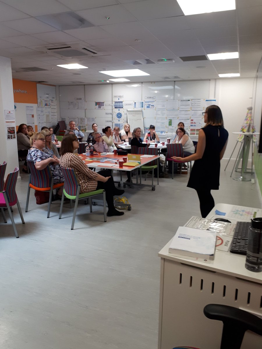 Thinking about engaging with people at the start of an improvement  project ... using the experience in the room and in many other rooms around the Trust as we gather momentum.@MariaRCRH1 <a href="/royalhospital/">Chesterfield Royal Hospital NHS FT</a> #QSIR