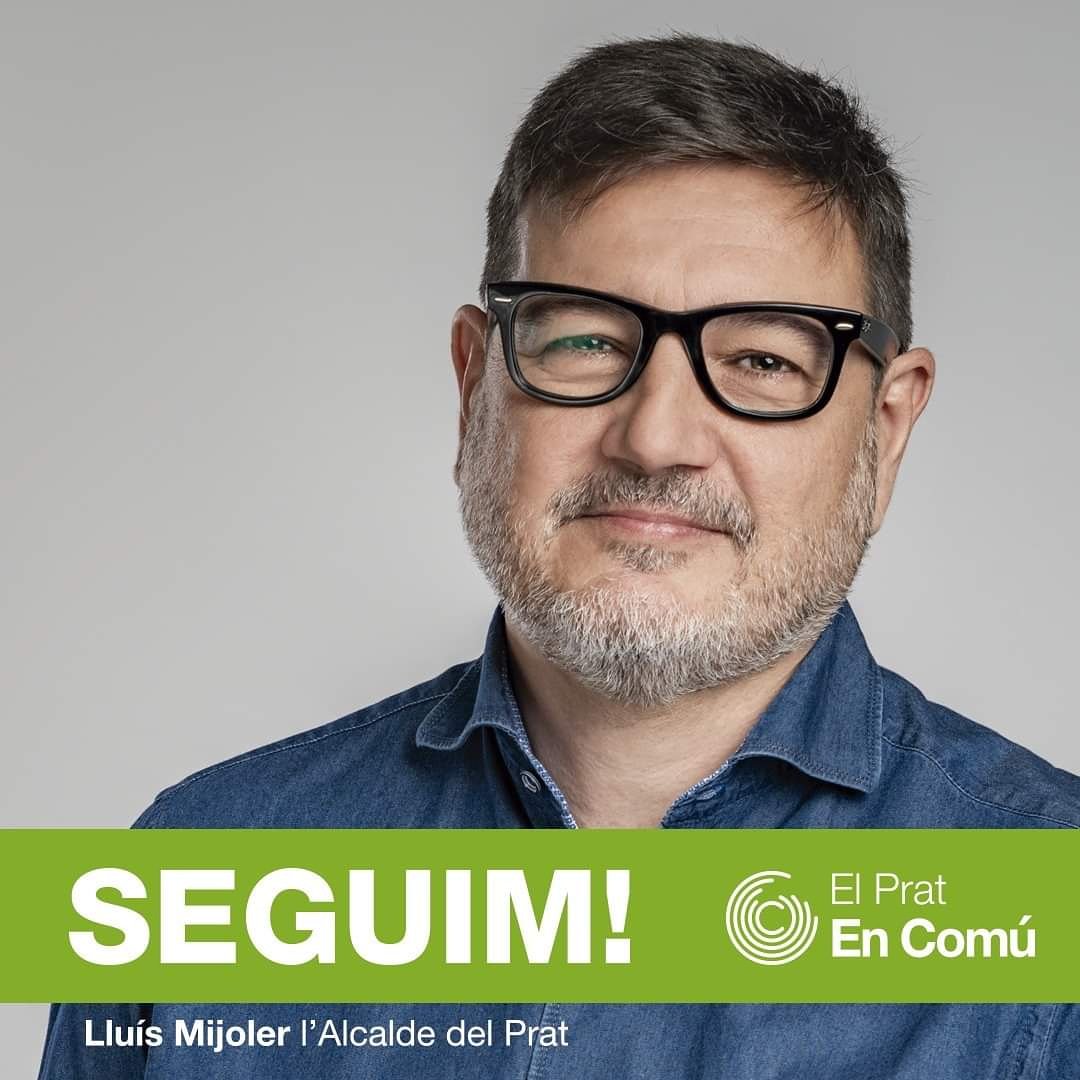 elPratenComu's tweet photo. 💪Aquest cap de setmana sortim a guanyar, una altra vegada, com sempre hem fet i amb la certesa que @mijoler és el millor alcalde que pot tenir #ElPrat, el nostre lloc al món!
A El Prat, #seguim! https://t.co/i9zAlHir63