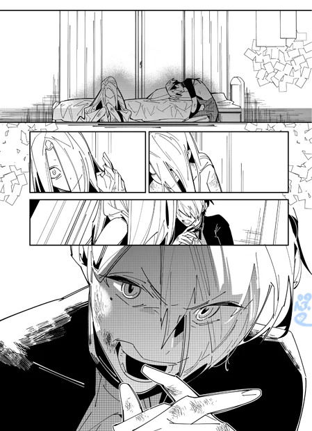 『おにがしま。』本日5/23(木)
2話の(1)更新です。今日から2話です。
https://t.co/OABxjEI3yj   
よろしくおねがいいたしますー!

🐕(?年後)「今やったら直視できん」
頭領がなかなか服を着ない 