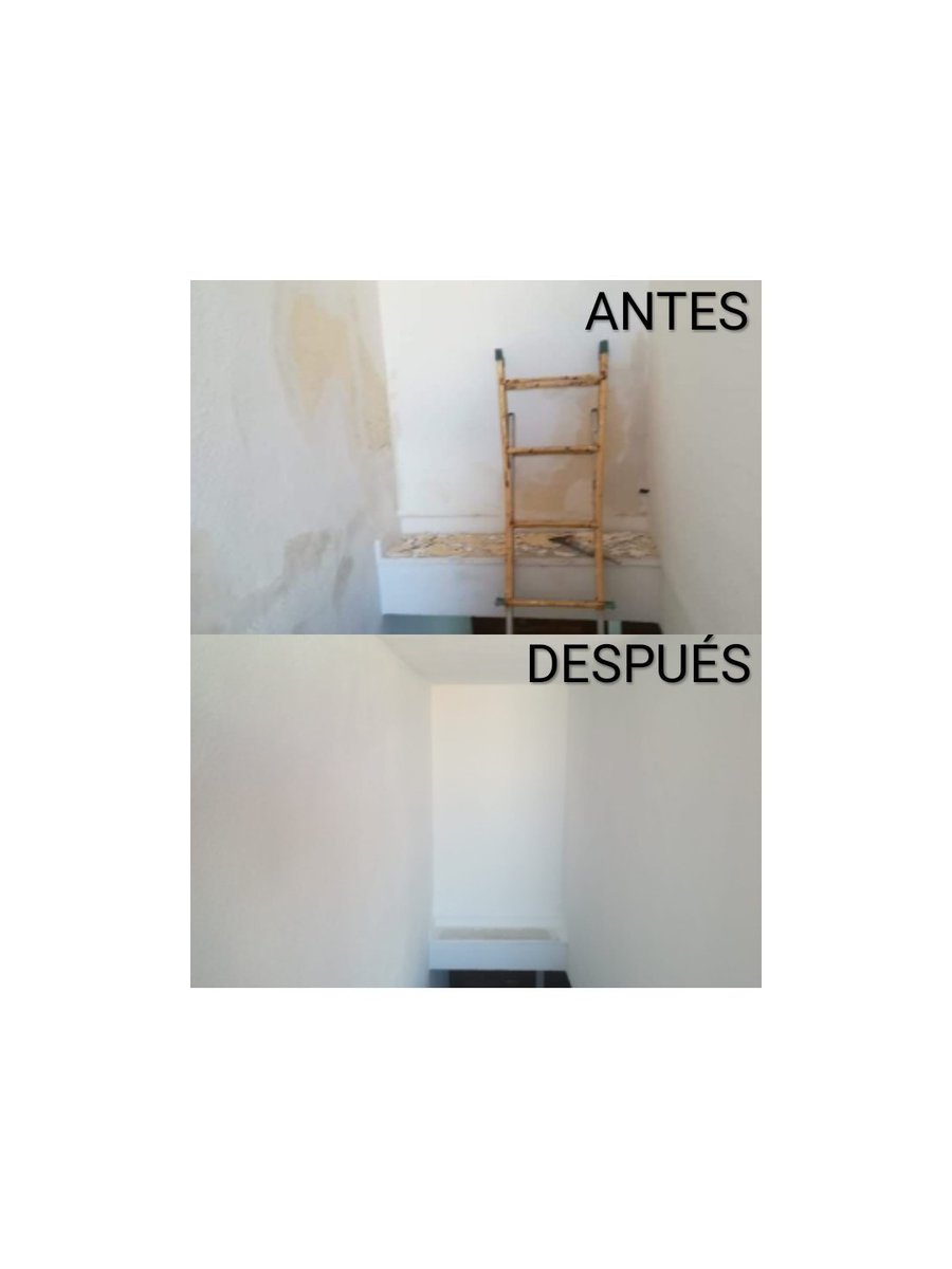 cano_pinturas's tweet photo. ✅Os mostramos éste #antesydespués, se nota la diferencia? 😜 ¿Quieres que tu casa sea la próxima? ¿Tu negocio? ¿Tu comunidad? 

✔️Ponte en contacto con nosotros en el 📲627925663 #PinturasJoseCano tu #pintor #Profesional de #cordobaesp https://t.co/QjqZn255Ve