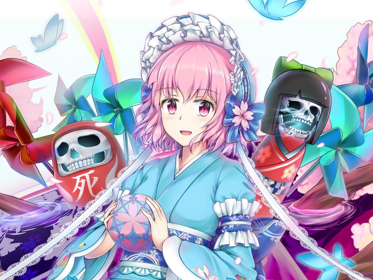 Yuriniel 晃湧 大正ロマン西行寺幽々子 终焉 千桜华宴 東方project 東方 西行寺幽々子 東方幕華祭