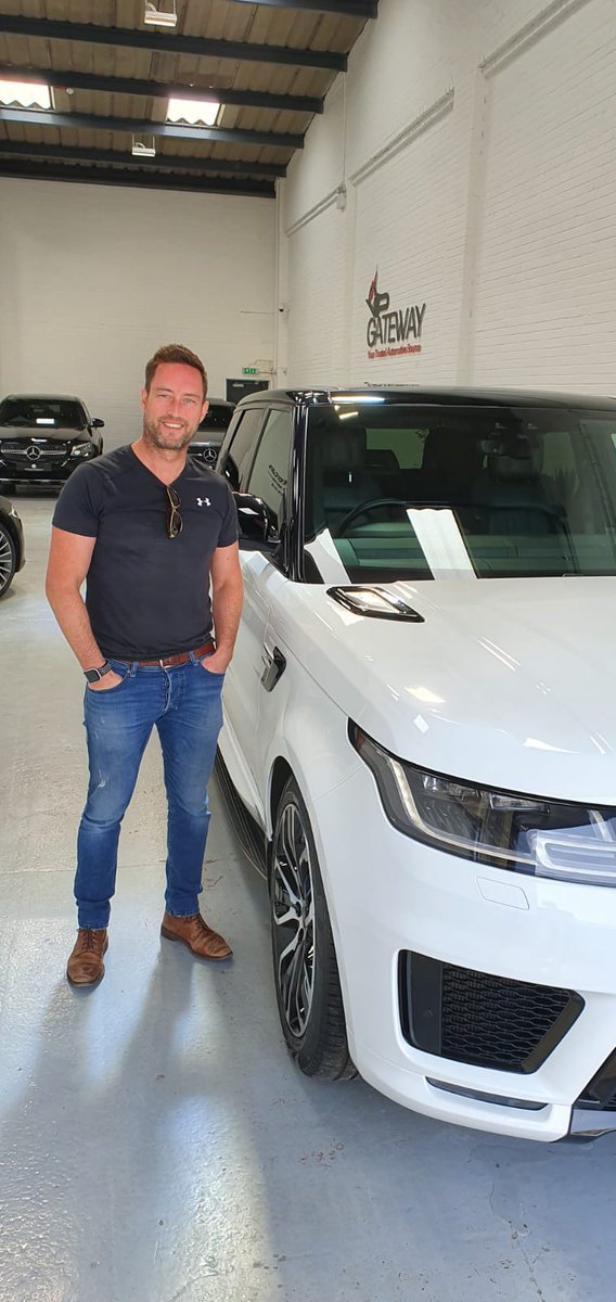 Gatewaymotors1's tweet photo. We hope you enjoy your new car Ben, great dealing with you and we hope we see you again in the future for many more cars! @landrover @landrover_uk #rangerover #rangeroversport #landrover #britishmade #newcarday #newwhip #sport #luxury #sportcars #luxurycars #18plate #rangesport https://t.co/ghsUgGpqFl