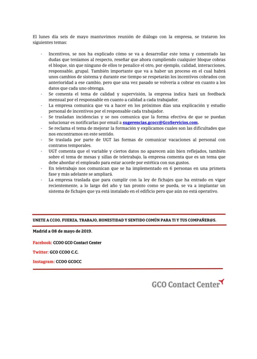 gco_ccoo's tweet photo. Firma acuerdo Grupo Catalana Occidente CC. https://t.co/JAcSykhMmw