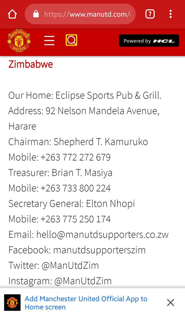 ManUtdZim's tweet photo. 🎙️: ANNOUNCEMENT⚠

We are PROUD to announce that #ManUtdZim Supporters Club is now an OFFICIAL AFFILIATE of Manchester United Football Club. Thank You so much to ALL ManUtdZim members who worked so hard to get this recognition. #WeAreUnited 🔴 @ManUtd @UKinZimbabwe @AChinomwe https://t.co/TBjEBTiZep