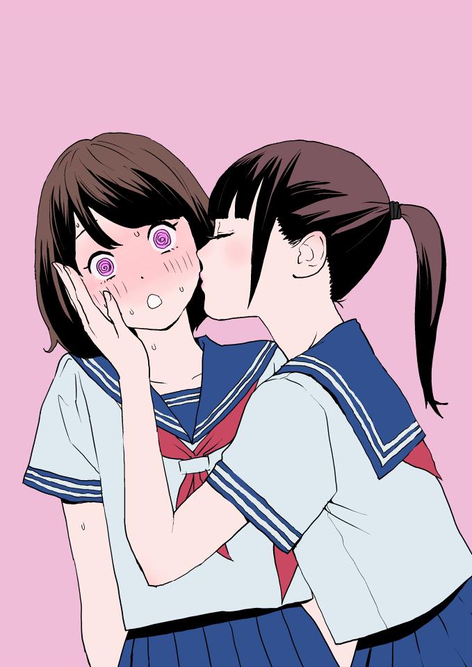 ゆぐ Yug Ar Twitter Rt Pockleberry 今日キスの日なんだって キスの日 イラスト女の子 T Co Sbqemd5zsw Twitter