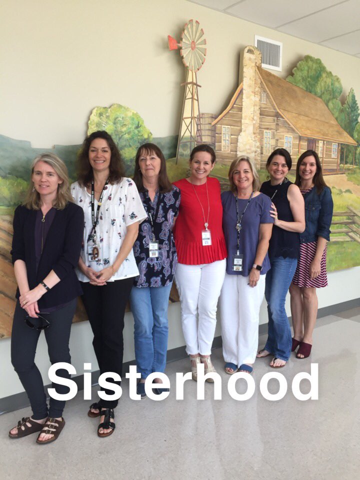 AliJo's tweet photo. Three days writing curricula and this team still managed to smile! @BoerneISD #challengelabrocks #thesisterhood #mykindofteam https://t.co/cUN2MIAd6v