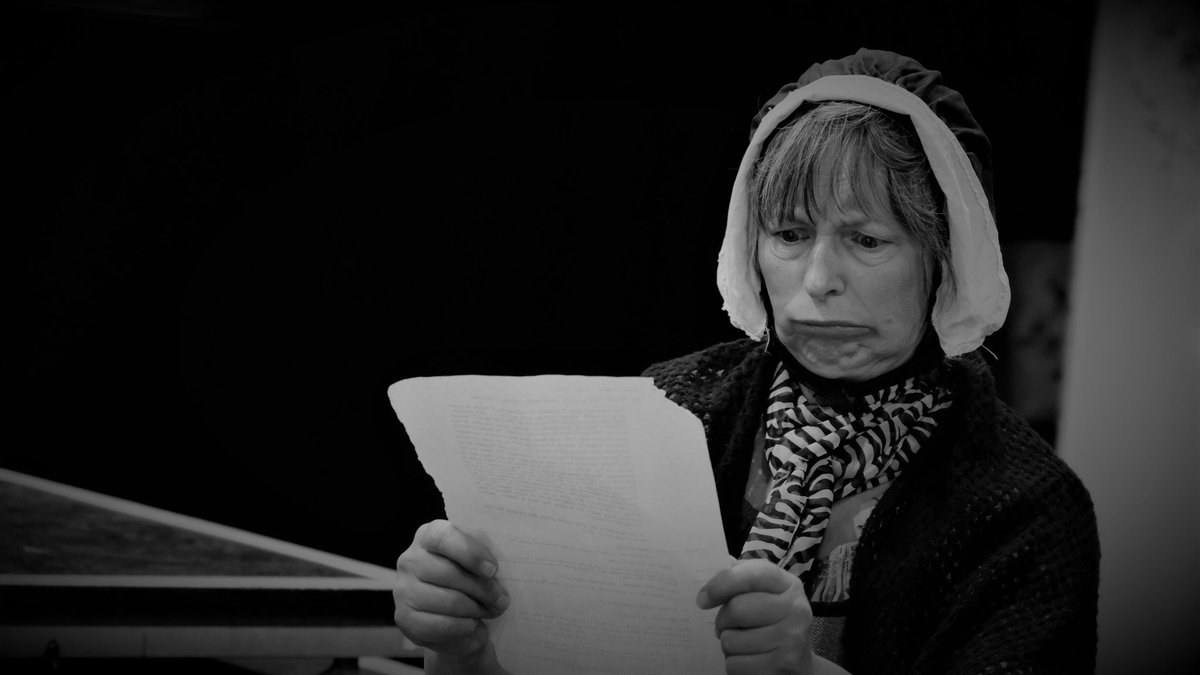 WansteadPlayers's tweet photo. Rehearsal images from "Playhouse Creatures" opening tonight @KMTheatre https://t.co/LmuBx3s4KS