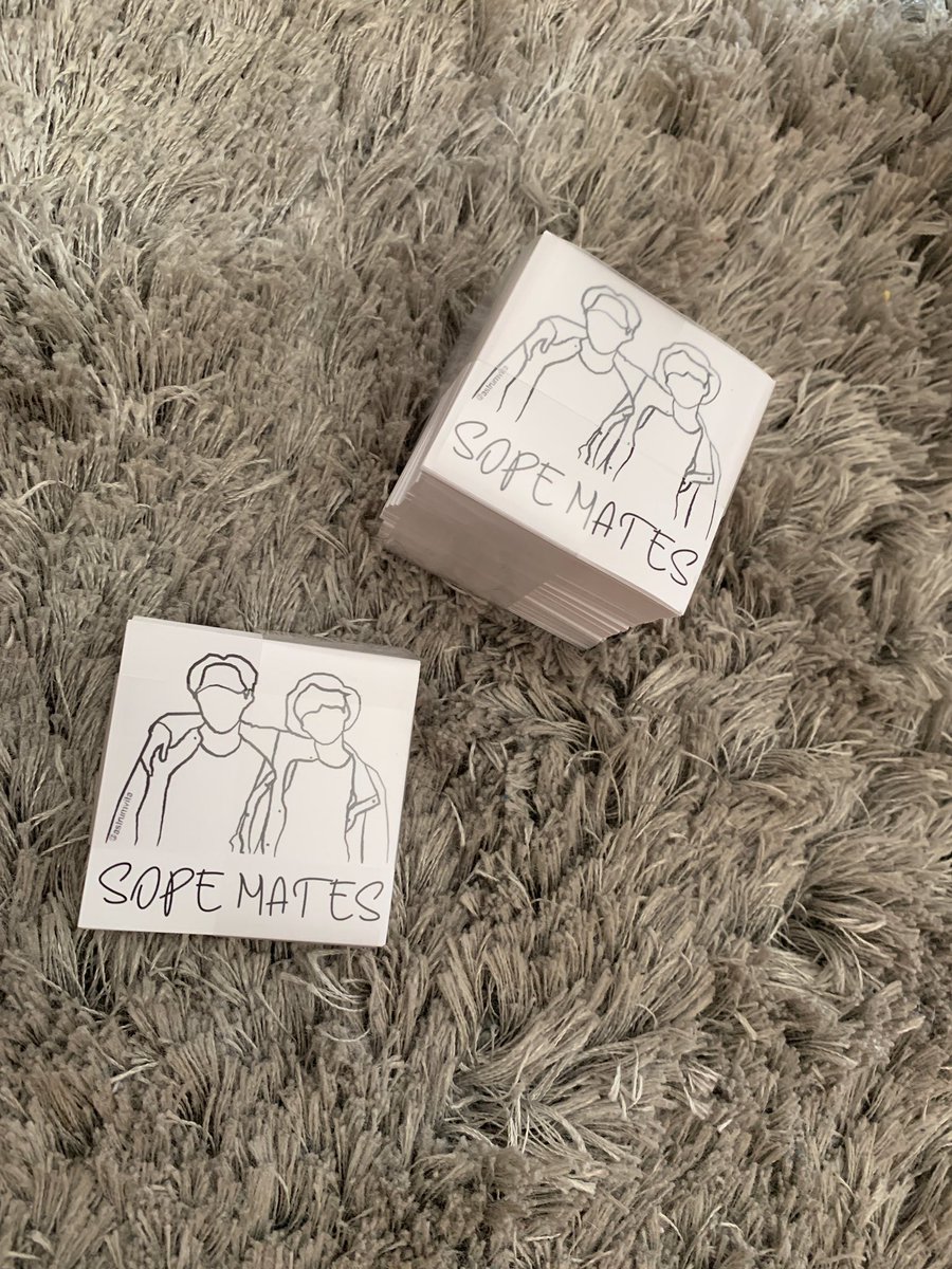 yoonjinysus's tweet photo. Hello, fellow Soapies! 

My gal @astrumvita and I will be doing #Sope fansupport for Wembley D1 only! 
We’ll be handing out these stickers and pcs on a first come-first serve basis. 
If you have any questions or want to reserve, hit up @astrumvita or me! 

RT would be appreciated https://t.co/7XUZVPXPBB