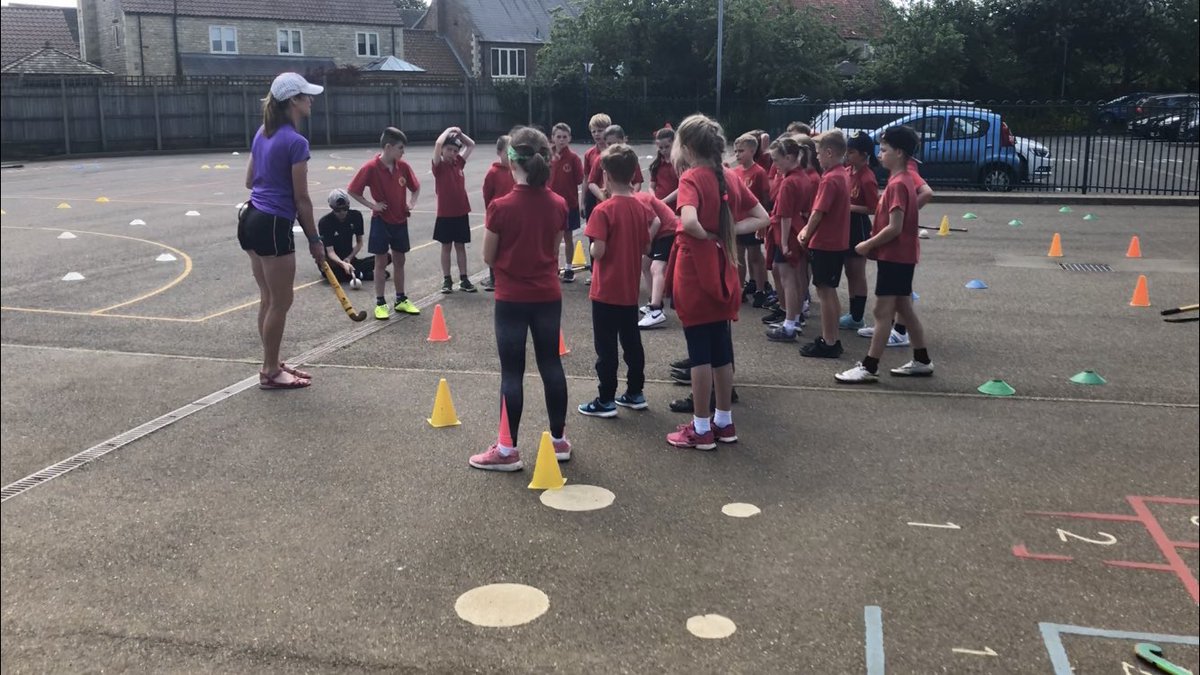 bastonceprimary's tweet photo. Super Sports Week continues... #archery #hockey #dance #Wellbeing https://t.co/Kpx9EXbSdn