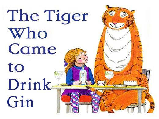 doublegingame's tweet photo. Celebrating the inspirational talent of #judithkerr today. She was part of our lives and our childrens, thank you for the memories. #TheTigerwhocametoTea #gin https://t.co/xttI8tyDUd