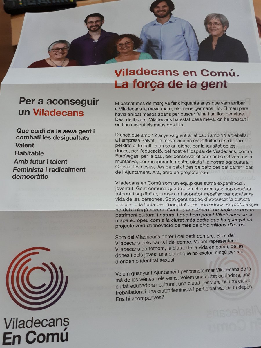MetaforaPunk's tweet photo. Em sona estrany trobar que parleu de Viladecans en masculí. Normalment sempre es femení, no? He pensat que potser volieu fer referència al poble, però en dieu "ciutat" al text. L'heu fet així per alguna raó, @viladecanscomu? https://t.co/AdYGnxdqb8