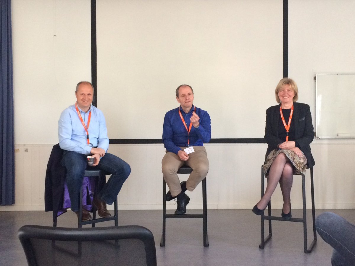 In a panel on the importance of open innovation - &amp; being open-minded - for corporate R&amp;D, Neil Parry of <a href="/Unilever/">Unilever</a> observed: "When a startup comes to us with an idea of how we will work together, their original idea is never the one we actually end up using" #ImagineChemistry2019