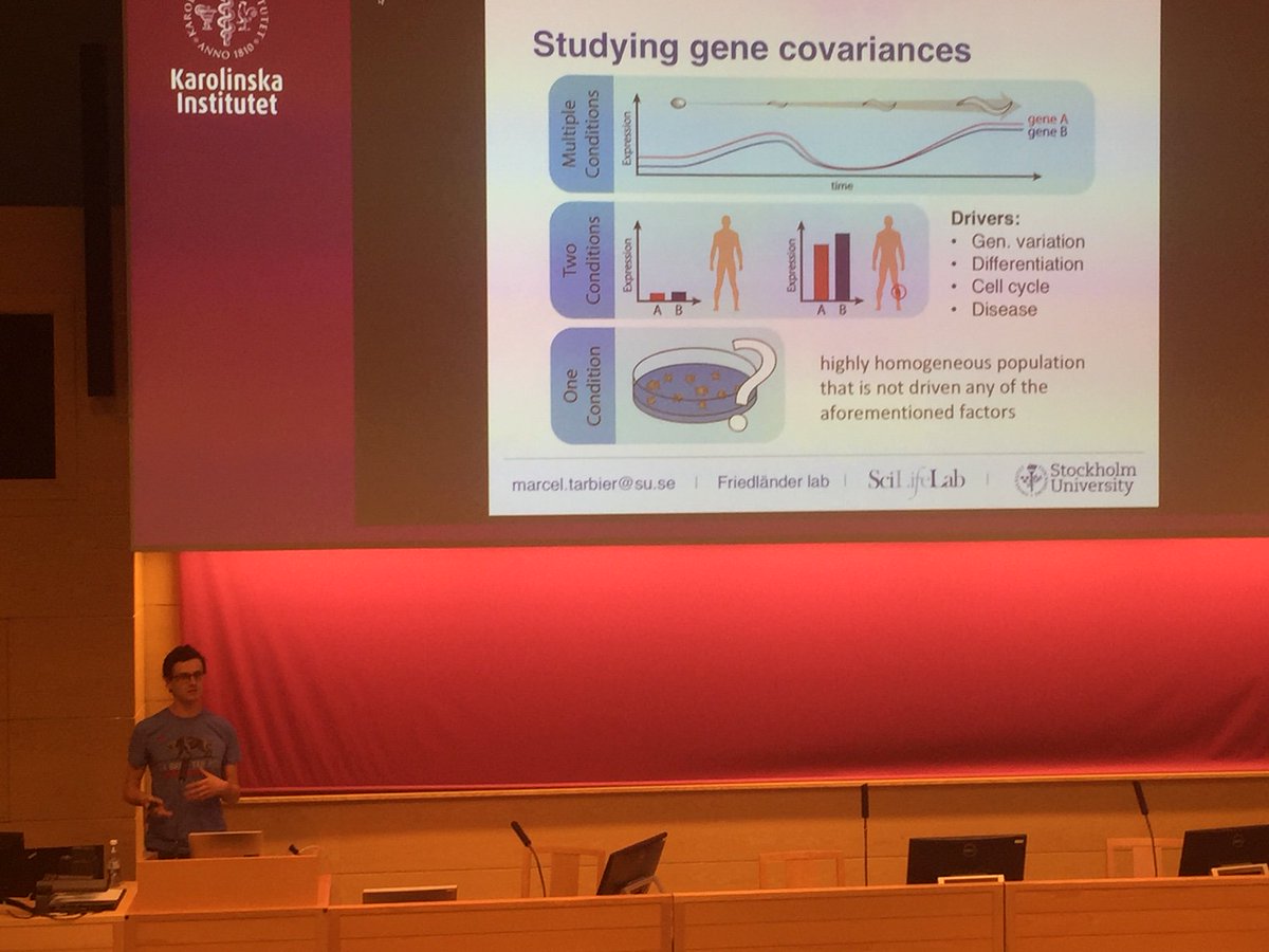 FriedlanderLab's tweet photo. @FriedlanderLab at the SciLifeLab Mini-Symposium.
Great initiative from the SciLifeLab Ph.D. council @PhdCouncilScil1  #BlocksOfKnowledge
 “miRNAs in space, permafrost and single cells” and much more @FriedlanderLab – @Stockholm_Uni https://t.co/ZQrmq0KaEV