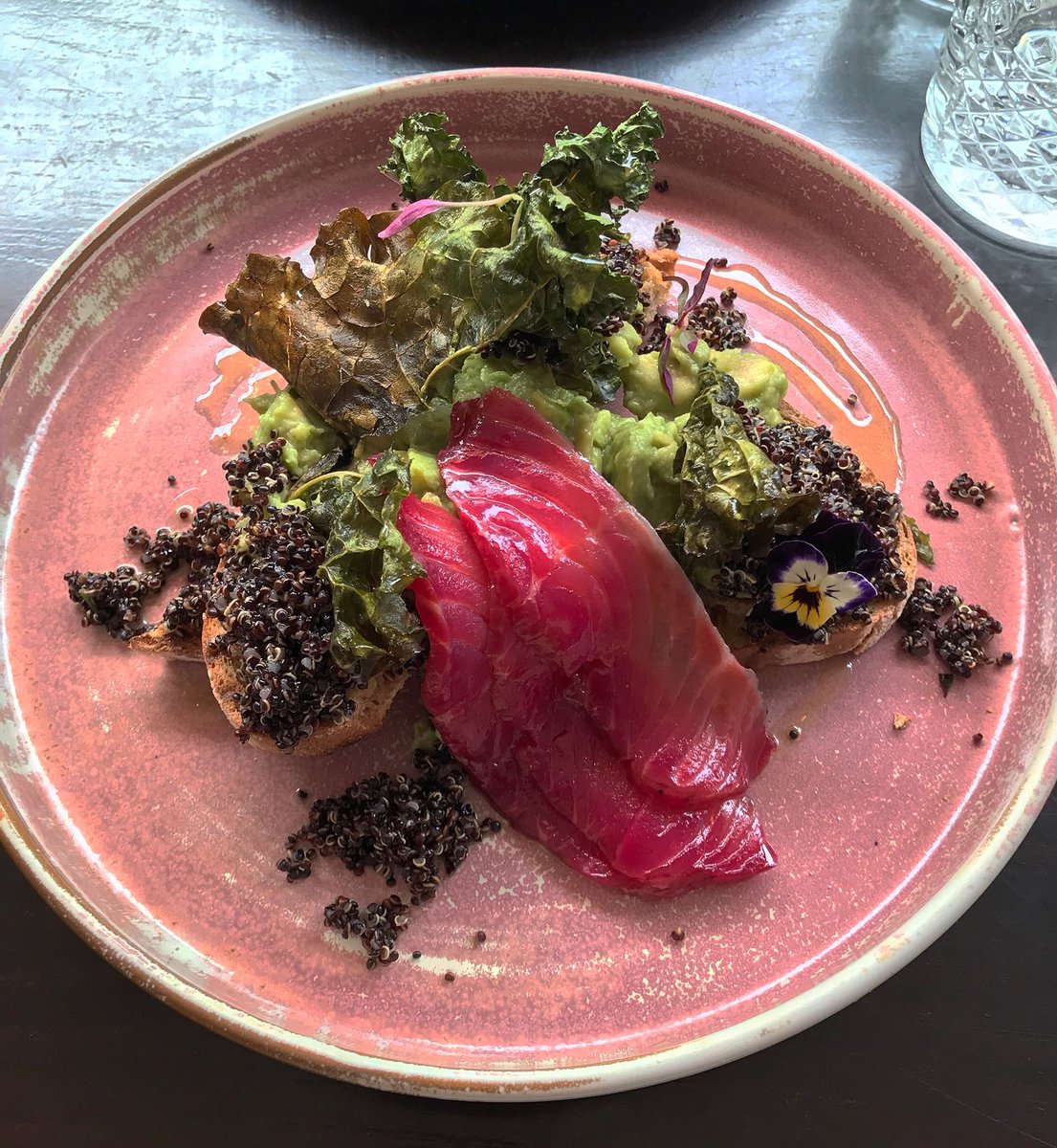 The next two months are looking super hectic so <a href="/EmeraldandMae/">Emerald & Mae</a> and I went for #brunch at Starfish Loves #Coffee to discuss it all! 

This was incredible! #CuredSalmon, kale, quinoa and avocado on sourdough. What more could you possibly want in life?!?!