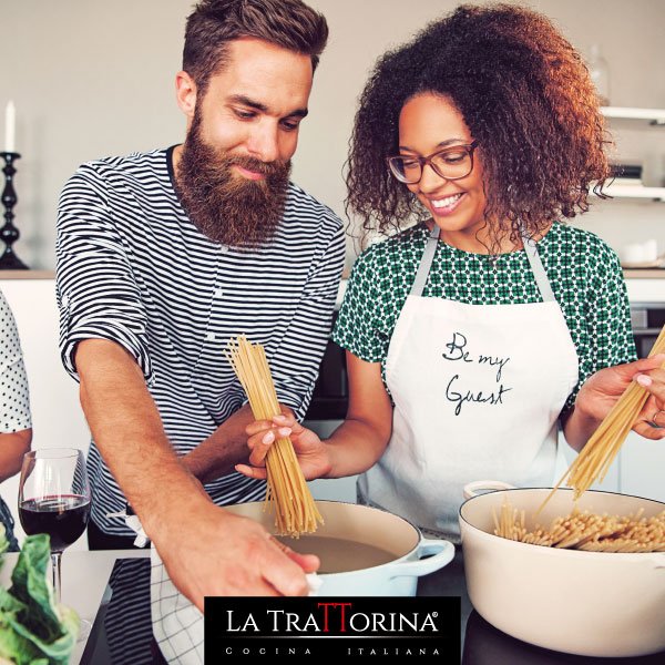 Asiste a la Clase de cocina Hoy jueves 23 de mayo en el Restaurante La Trattorina Pacific Mall a las 7:00 p.m. reserva tu entrada a partir de las 9:00 a.m. en bit.ly/2E8TJ00
Se asignará una entrada doble por suscriptor y una entrada doble por beneficiario.