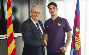 堂安律の同僚18歳mfルドヴィト ライス バルセロナ移籍が決定 サッカーキング