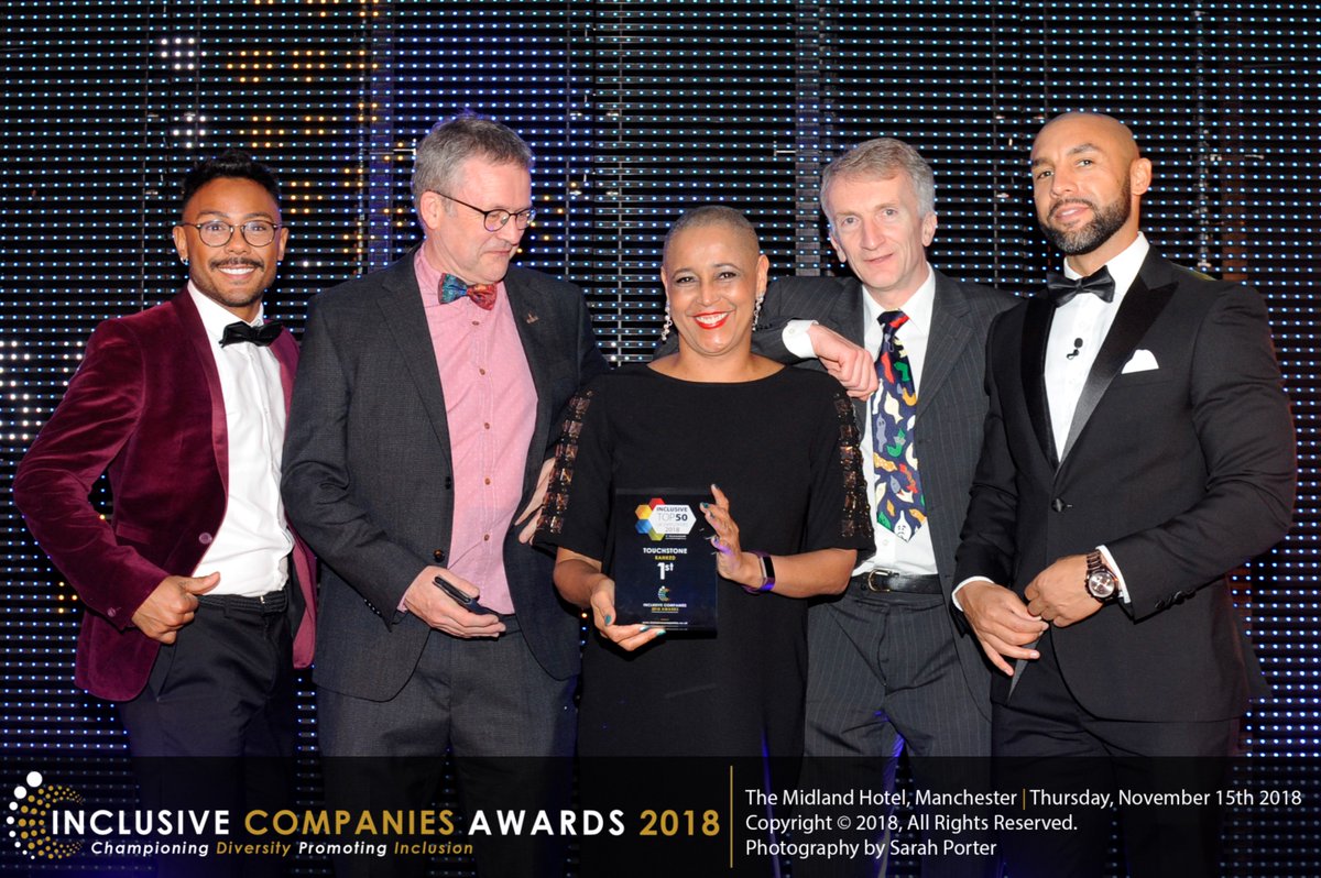 #ThrowbackThursday to when CEO of @Touchstone_Spt @alison_4life accepted the accolade highlighting this fantastic charity as the Number 1 Most Inclusive Employer for the 03rd year running!! You can read the brilliant case study on Touchstone here - ow.ly/Vods50umxnB #IT50