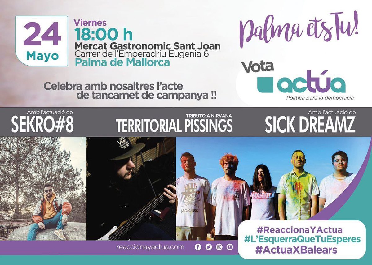 Reacciona y Actúa tweet media
