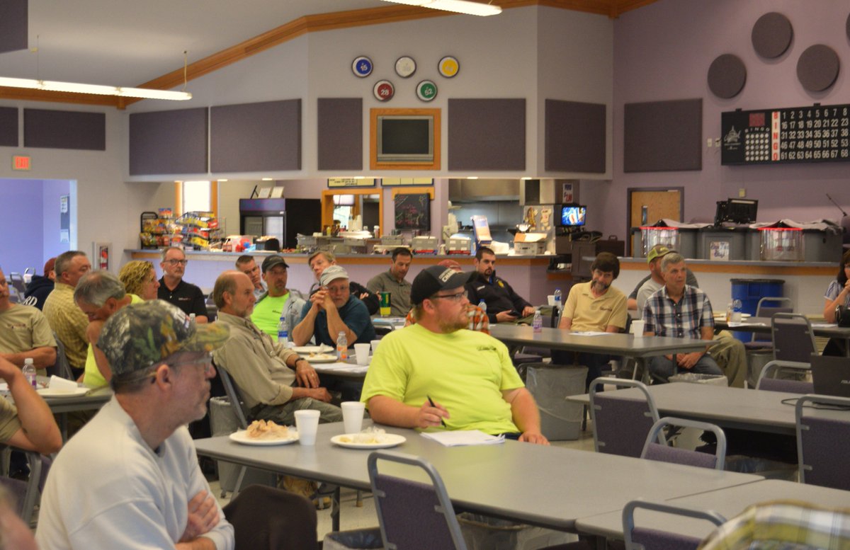 FunkBuilders's tweet image. The entire Funk Team met for breakfast to review safety procedures and equipment. The "All Hands" meeting was held as part of the OSHA May program to #Standdown4safety.  At Arthur Funk and Sons, Inc., Construction Services Safety is a #1 priority.  #MOREthanjustconstruction