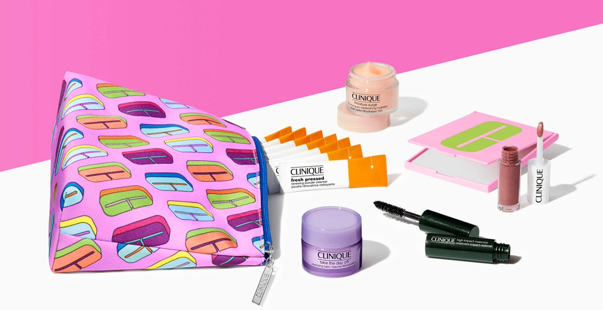 Spend £45 on @clinique and receive this beauty gift bag (perfect for poolside SPF) worth £34. Hello, travel minis...I think it's time to book a flight, don't you? 

Whilst stocks last.

socsi.in/hb0sD

#New #Free #Gift #Clinique