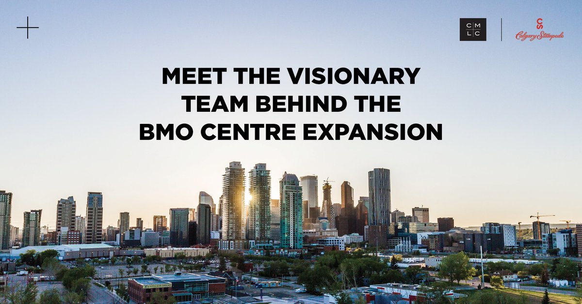CalgaryMLC's tweet photo. CMLC and @calgarystampede are pleased to announce the project team that will lead the BMO Centre expansion's design &amp; delivery. @Stantec, @Populous and S2 Architecture have been selected as the Prime Design Team. See the full project team in our release: https://t.co/hrHAYDlfL9 https://t.co/GahqZHGyd7