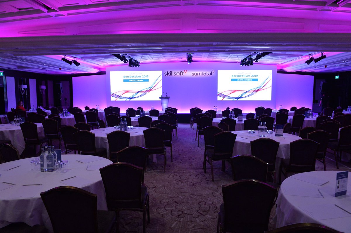 Great couple of days working on #perspectives19 Our 14th year of producing and this was the biggest and best yet! <a href="/Skillsoft_UK/">Skillsoft UK</a> <a href="/SumTotalSystems/">SumTotal Systems</a>
