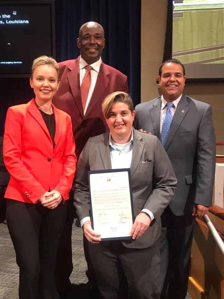 This morning, we celebrated Chef Kelly Fields, renowned chef/owner of <a href="/WillaJeanNOLA/">Willa Jean NOLA</a> She not only cooks award winning food, but strives to mentor the next generation of women in the restaurant and hospitality industry through the “Yes Ma’am” foundation.