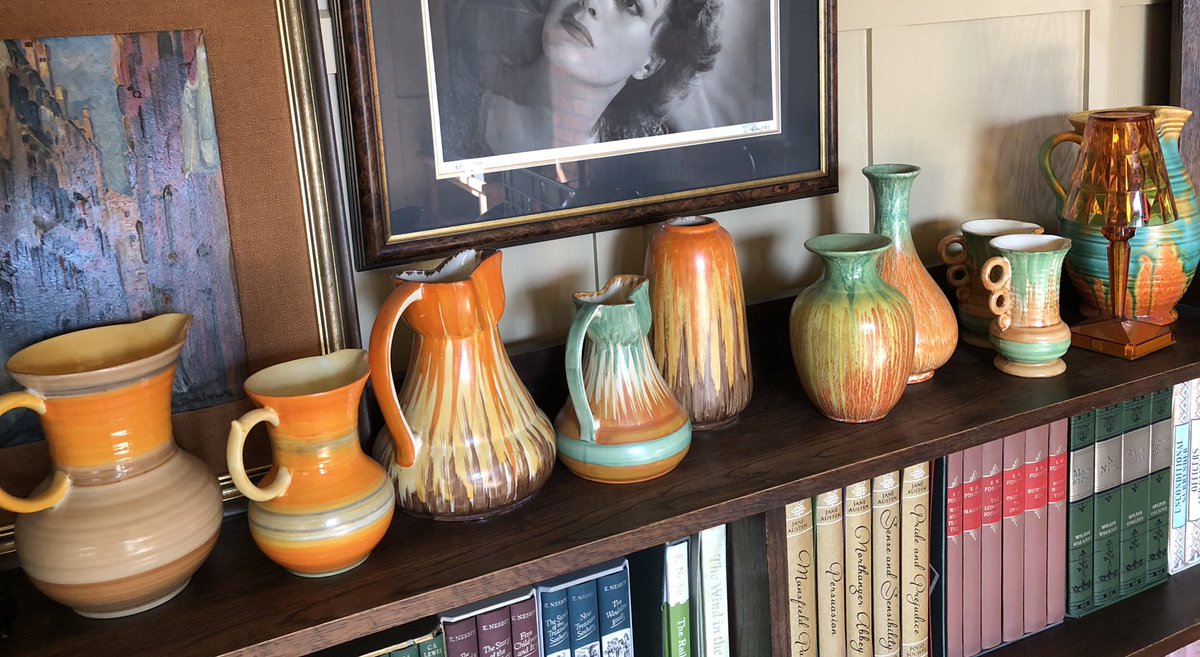 pennysfaith's tweet photo. @ArtDecoSocUK *Some* of mine! #WadeHeath #Wade #Beswick #ArtDeco https://t.co/OgPl6razdO