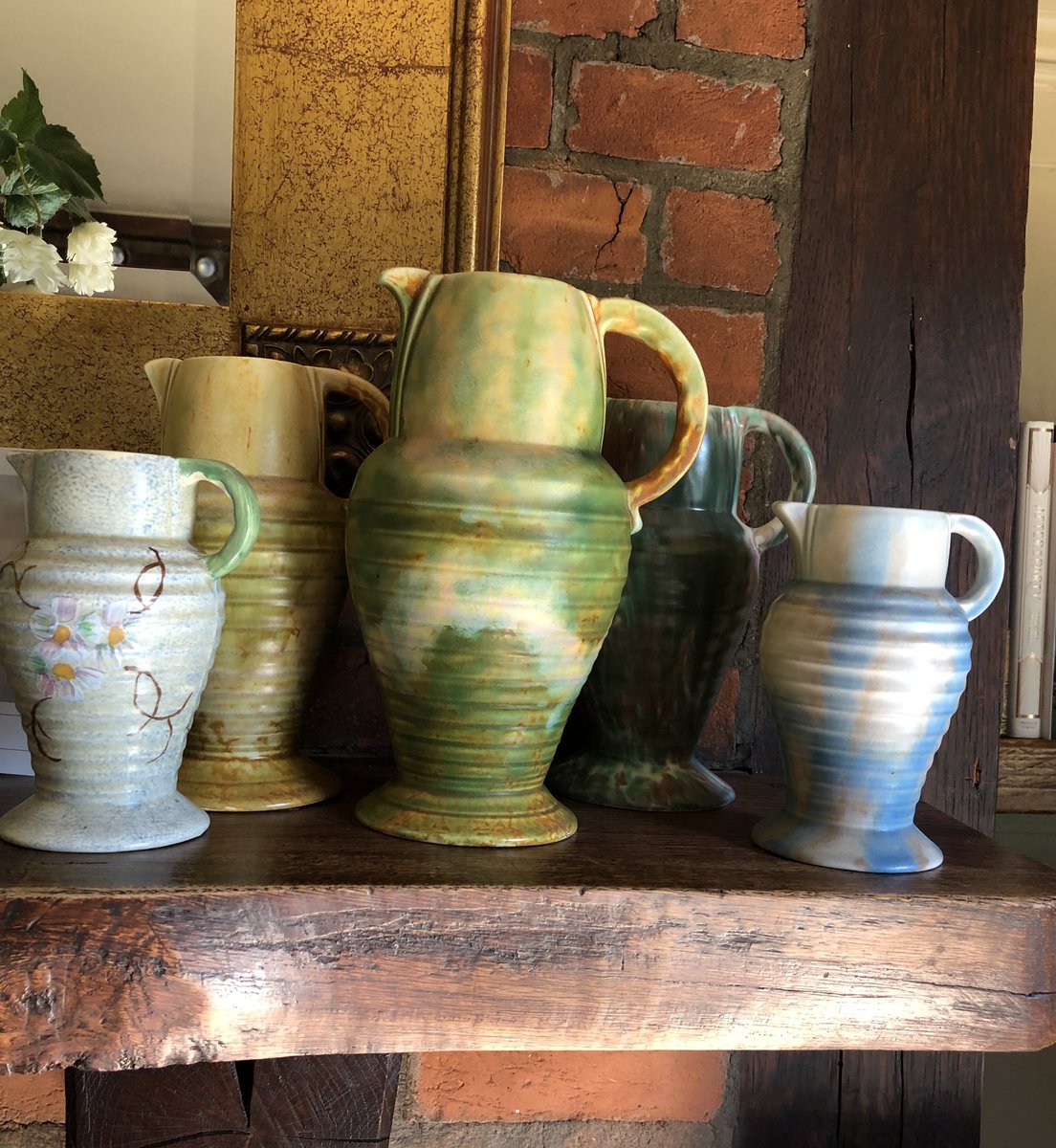 pennysfaith's tweet photo. @ArtDecoSocUK *Some* of mine! #WadeHeath #Wade #Beswick #ArtDeco https://t.co/OgPl6razdO