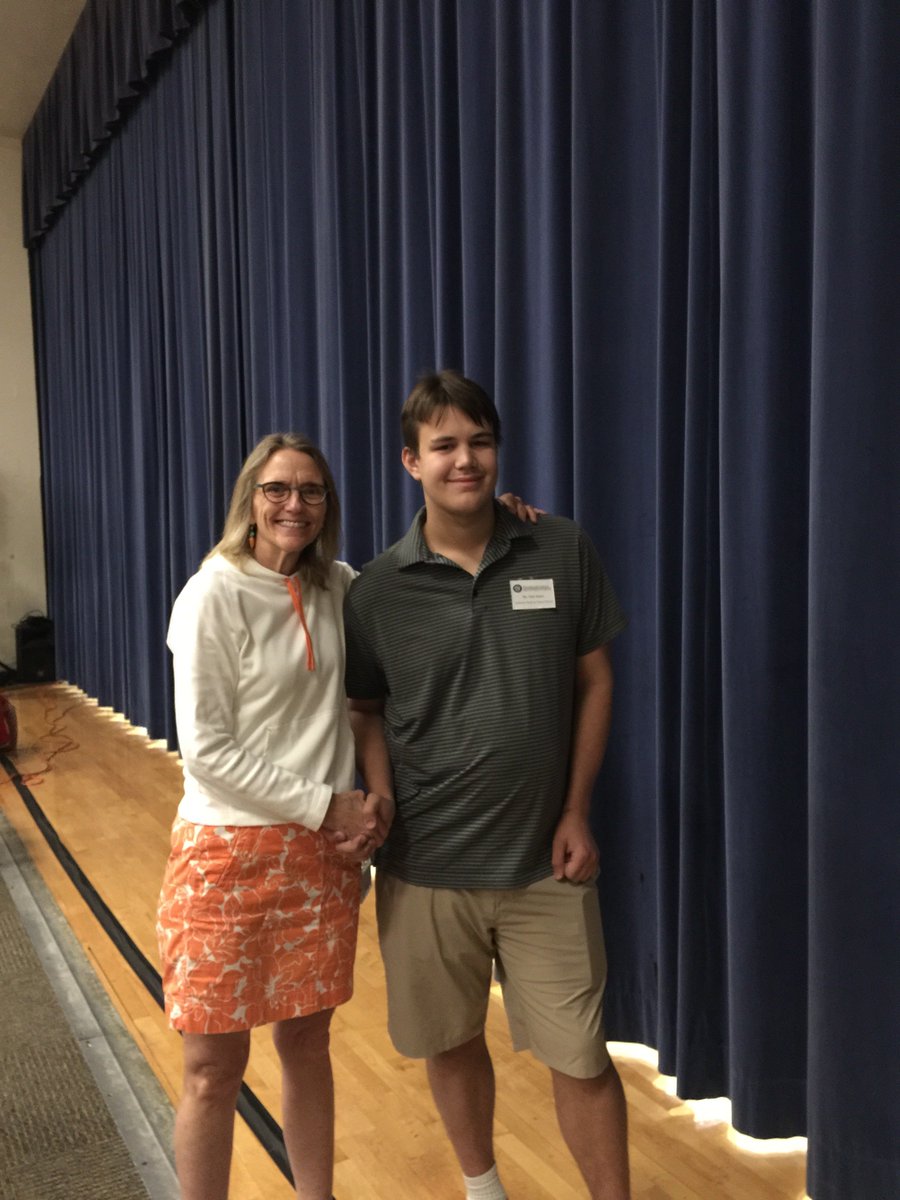UpperSchoolWS's tweet photo. Thanks to Lex N. who served as Assistant Head of Grades 9-12 this week. He began his day with a keyboard and vocal performance in our morning assembly, assisted in music classes, gave a visitor a tour, worked with the Dean of Students, and enjoyed lunch with friends.  #Grateful https://t.co/FMQeufeazb