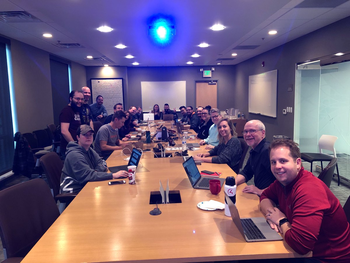 The #Control4 team has been crazy busy the last few weeks. Why? Launching Smart Home OS 3! control4.com/os3 #smarthome #womenintech #smartnews #userexperience #newtech #marketing #cedia #nkba #technology #homeautomation  #consumerelectronics #smarthometech #connectedhome