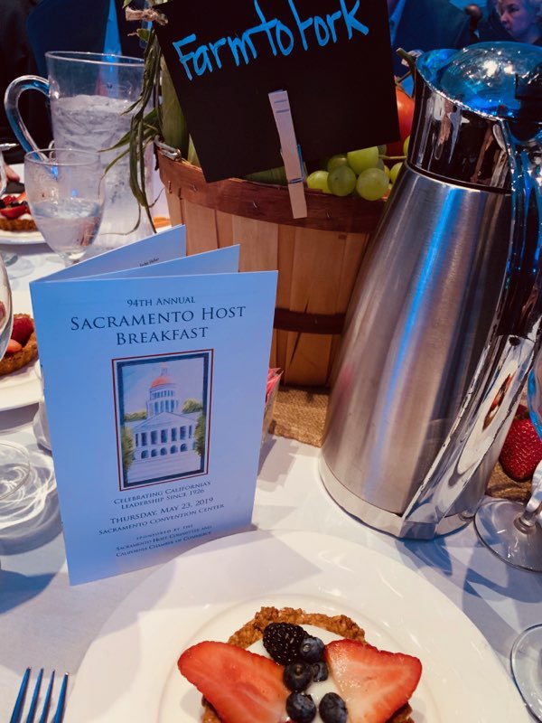 ThinkNiello's tweet photo. Scenes from the 94th annual Host Committee Breakfast. #sacramentoproud #hostcommittee #leadership #ThinkNiello #bestbreakfast #hostbreakfast https://t.co/wFEAi0NhfY