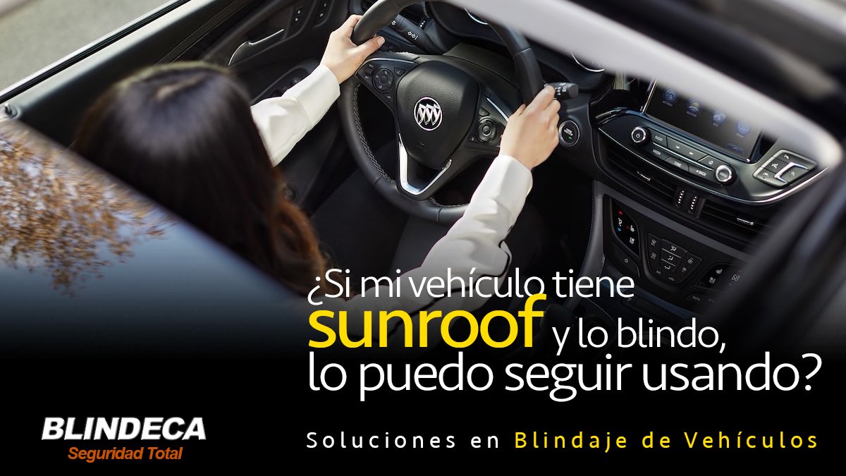 Protegemos el #sunroof con un #vidrioblindado con las mismas características que los vidrios de las puertas y parabrisas. Al blindarse el sunroof no se podrá abrir.

#BlindajedeVehiculos #Blindaje #Blindeca #vehiculosblindados #caracas #sigueme #blindadora #antibalas #proteccion
