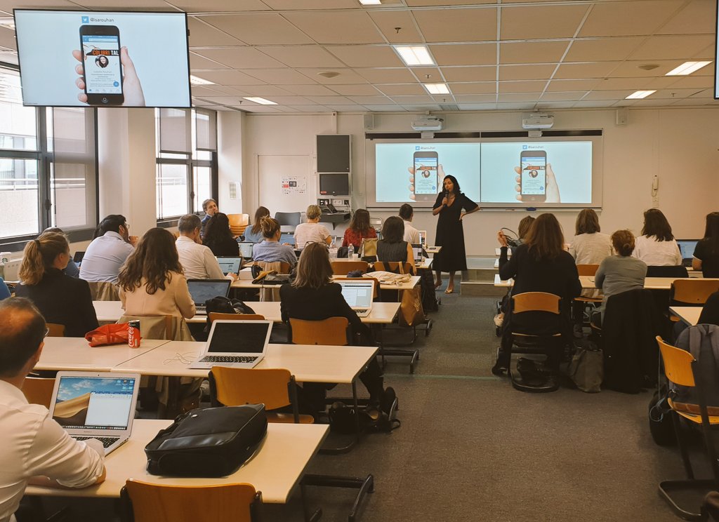 mbamdia's tweet photo. 💫 Conférence #VeryInternetPeople #MBAMCI ce soir à @ILV_Formations avec @isarouhan à propos des métiers du futur 👉 3 défis majeurs 1️⃣ l'obsolescence accélérée des compétences techniques 2️⃣ l'essor des services à la personne 3️⃣ la pénurie de talents dans le secteur du numérique https://t.co/sZtMulSleq
