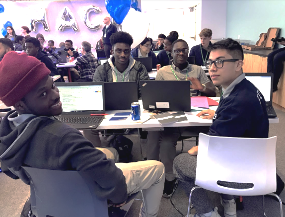 PHACharter's tweet photo. Congratulations to PHA graduating senior, Anthony [pictured bottom right] who has been accepted onto @Google Summer Institute, a very competitive program for students studying CS at any US College! #2019 #KtoCollegeJourney #ExpandedLearning #ComputerScience https://t.co/Rg2q9Fht2s